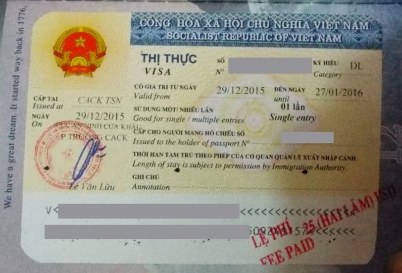 Vietnam Business Visa